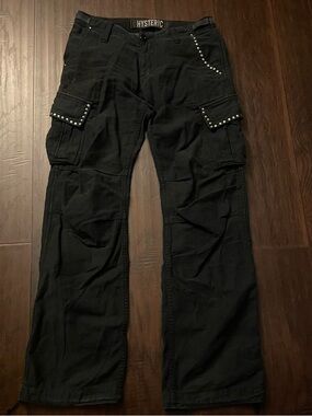hysteric glamour studded cargo pants